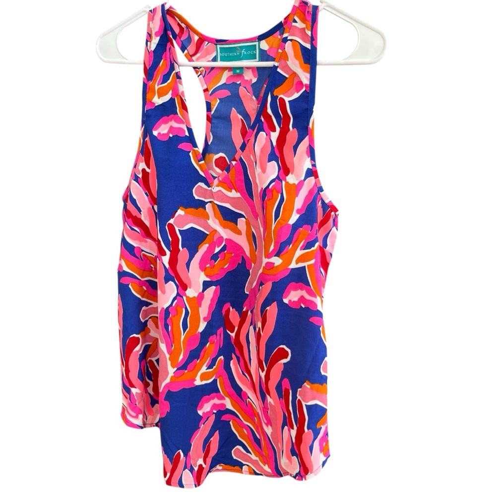 Colorful Sleeveless Top